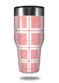 Skin Decal Wrap for Walmart Ozark Trail Tumblers 40oz Squared Pink (TUMBLER NOT INCLUDED)