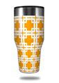Skin Decal Wrap for Walmart Ozark Trail Tumblers 40oz Boxed Orange (TUMBLER NOT INCLUDED)