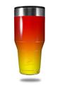 Skin Decal Wrap for Walmart Ozark Trail Tumblers 40oz Smooth Fades Yellow Red (TUMBLER NOT INCLUDED)