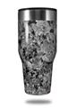 Skin Decal Wrap for Walmart Ozark Trail Tumblers 40oz Marble Granite 02 Speckled Black Gray (TUMBLER NOT INCLUDED)