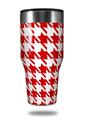 Skin Decal Wrap for Walmart Ozark Trail Tumblers 40oz Houndstooth Red (TUMBLER NOT INCLUDED)