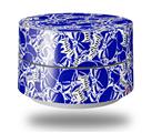 Skin Decal Wrap for Google WiFi Original Scattered Skulls Royal Blue (GOOGLE WIFI NOT INCLUDED)