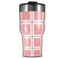WraptorSkinz Skin Wrap compatible with 2017 and newer RTIC Tumblers 30oz Squared Pink (TUMBLER NOT INCLUDED)