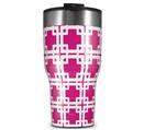 WraptorSkinz Skin Wrap compatible with 2017 and newer RTIC Tumblers 30oz Boxed Fushia Hot Pink (TUMBLER NOT INCLUDED)