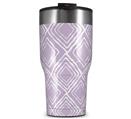 WraptorSkinz Skin Wrap compatible with 2017 and newer RTIC Tumblers 30oz Wavey Lavender (TUMBLER NOT INCLUDED)