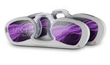 Decal Style Vinyl Skin Wrap 2 Pack for Nooz Glasses Rectangle Case Mystic Vortex Purple  (NOOZ NOT INCLUDED)