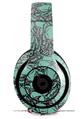 WraptorSkinz Skin Decal Wrap compatible with Beats Studio 2 and 3 Wired and Wireless Headphones Scattered Skulls Seafoam Green Skin Only HEADPHONES NOT INCLUDED
