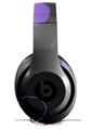 WraptorSkinz Skin Decal Wrap compatible with Beats Studio 2 and 3 Wired and Wireless Headphones Lots of Dots Purple on Black Skin Only HEADPHONES NOT INCLUDED