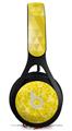 WraptorSkinz Skin Decal Wrap compatible with Beats EP Headphones Triangle Mosaic Yellow Skin Only HEADPHONES NOT INCLUDED