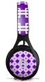 WraptorSkinz Skin Decal Wrap compatible with Beats EP Headphones Boxed Purple Skin Only HEADPHONES NOT INCLUDED