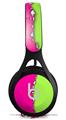 WraptorSkinz Skin Decal Wrap compatible with Beats EP Headphones Ripped Colors Hot Pink Neon Green Skin Only HEADPHONES NOT INCLUDED