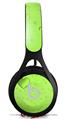 WraptorSkinz Skin Decal Wrap compatible with Beats EP Headphones Raining Neon Green Skin Only HEADPHONES NOT INCLUDED