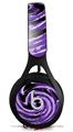 WraptorSkinz Skin Decal Wrap compatible with Beats EP Headphones Alecias Swirl 02 Purple Skin Only HEADPHONES NOT INCLUDED