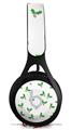 WraptorSkinz Skin Decal Wrap compatible with Beats EP Headphones Christmas Holly Leaves on White Skin Only HEADPHONES NOT INCLUDED