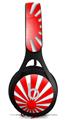 WraptorSkinz Skin Decal Wrap compatible with Beats EP Headphones Rising Sun Japanese Flag Red Skin Only HEADPHONES NOT INCLUDED