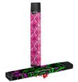 Skin Decal Wrap 2 Pack for Juul Vapes Wavey Fushia Hot Pink JUUL NOT INCLUDED