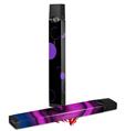 Skin Decal Wrap 2 Pack for Juul Vapes Lots of Dots Purple on Black JUUL NOT INCLUDED