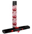 Skin Decal Wrap 2 Pack for Juul Vapes Petals Red JUUL NOT INCLUDED