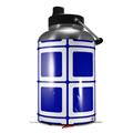 Skin Decal Wrap for 2017 RTIC One Gallon Jug Squared Royal Blue (Jug NOT INCLUDED) by WraptorSkinz