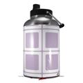 Skin Decal Wrap for 2017 RTIC One Gallon Jug Squared Lavender (Jug NOT INCLUDED) by WraptorSkinz