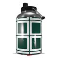 Skin Decal Wrap for 2017 RTIC One Gallon Jug Squared Hunter Green (Jug NOT INCLUDED) by WraptorSkinz