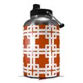 Skin Decal Wrap for 2017 RTIC One Gallon Jug Boxed Burnt Orange (Jug NOT INCLUDED) by WraptorSkinz