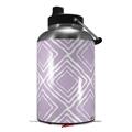 Skin Decal Wrap for 2017 RTIC One Gallon Jug Wavey Lavender (Jug NOT INCLUDED) by WraptorSkinz