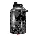 Skin Decal Wrap for 2017 RTIC One Gallon Jug WraptorCamo Old School Camouflage Camo Black (Jug NOT INCLUDED) by WraptorSkinz