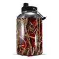 Skin Decal Wrap for 2017 RTIC One Gallon Jug WraptorCamo Grassy Marsh Camo Red (Jug NOT INCLUDED) by WraptorSkinz