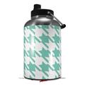 Skin Decal Wrap for 2017 RTIC One Gallon Jug Houndstooth Seafoam Green (Jug NOT INCLUDED) by WraptorSkinz