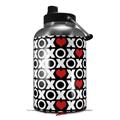 Skin Decal Wrap for 2017 RTIC One Gallon Jug XO Hearts (Jug NOT INCLUDED) by WraptorSkinz