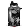 Skin Decal Wrap for 2017 RTIC One Gallon Jug Skulls Confetti White (Jug NOT INCLUDED) by WraptorSkinz