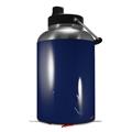 Skin Decal Wrap for 2017 RTIC One Gallon Jug Solids Collection Navy Blue (Jug NOT INCLUDED) by WraptorSkinz
