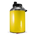 Skin Decal Wrap for 2017 RTIC One Gallon Jug Solids Collection Yellow (Jug NOT INCLUDED) by WraptorSkinz