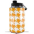 Skin Decal Wrap for Yeti 1 Gallon Jug Houndstooth Orange - JUG NOT INCLUDED by WraptorSkinz