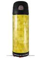 Skin Decal Wrap for Thermos Funtainer 16oz Bottle Triangle Mosaic Yellow (BOTTLE NOT INCLUDED) by WraptorSkinz