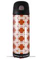 Skin Decal Wrap for Thermos Funtainer 16oz Bottle Boxed Burnt Orange (BOTTLE NOT INCLUDED) by WraptorSkinz