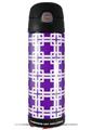 Skin Decal Wrap for Thermos Funtainer 16oz Bottle Boxed Purple (BOTTLE NOT INCLUDED) by WraptorSkinz
