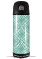 Skin Decal Wrap for Thermos Funtainer 16oz Bottle Wavey Seafoam Green (BOTTLE NOT INCLUDED) by WraptorSkinz