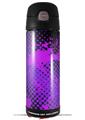 Skin Decal Wrap for Thermos Funtainer 16oz Bottle Halftone Splatter Hot Pink Purple (BOTTLE NOT INCLUDED) by WraptorSkinz