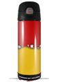Skin Decal Wrap for Thermos Funtainer 16oz Bottle Ripped Colors Red Yellow (BOTTLE NOT INCLUDED) by WraptorSkinz
