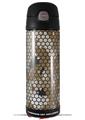 Skin Decal Wrap for Thermos Funtainer 16oz Bottle HEX Mesh Camo 01 Tan (BOTTLE NOT INCLUDED) by WraptorSkinz