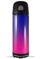 Skin Decal Wrap for Thermos Funtainer 16oz Bottle Smooth Fades Hot Pink Blue (BOTTLE NOT INCLUDED) by WraptorSkinz