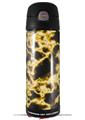 Skin Decal Wrap for Thermos Funtainer 16oz Bottle Electrify Yellow (BOTTLE NOT INCLUDED) by WraptorSkinz