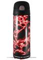 Skin Decal Wrap for Thermos Funtainer 16oz Bottle Electrify Red (BOTTLE NOT INCLUDED) by WraptorSkinz