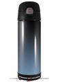Skin Decal Wrap for Thermos Funtainer 16oz Bottle Smooth Fades Blue Dust Black (BOTTLE NOT INCLUDED) by WraptorSkinz