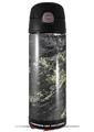 Skin Decal Wrap for Thermos Funtainer 16oz Bottle Marble Granite 03 Black (BOTTLE NOT INCLUDED) by WraptorSkinz