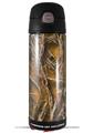 Skin Decal Wrap for Thermos Funtainer 16oz Bottle WraptorCamo Grassy Marsh Camo Orange (BOTTLE NOT INCLUDED) by WraptorSkinz