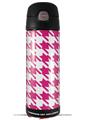 Skin Decal Wrap for Thermos Funtainer 16oz Bottle Houndstooth Hot Pink (BOTTLE NOT INCLUDED) by WraptorSkinz