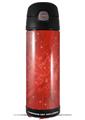 Skin Decal Wrap for Thermos Funtainer 16oz Bottle Stardust Red (BOTTLE NOT INCLUDED) by WraptorSkinz